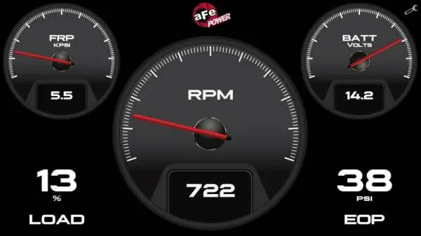 aFe AGD Advanced Gauge Display Digital 5.5in Monitor 08-18 Dodge/RAM/Ford/GM Diesel Trucks thumbnail 10