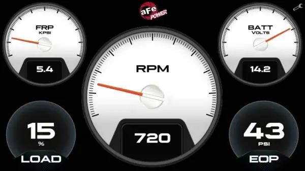 aFe AGD Advanced Gauge Display Digital 5.5in Monitor 08-18 Dodge/RAM/Ford/GM Diesel Trucks thumbnail 11