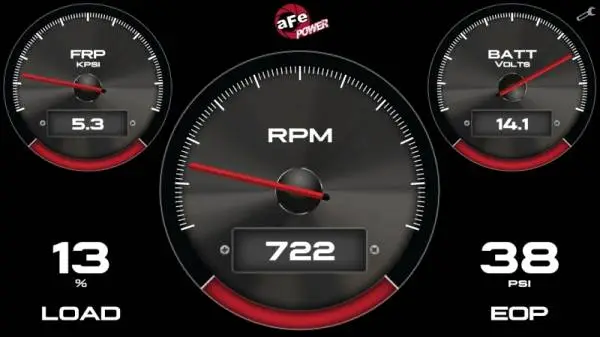 aFe AGD Advanced Gauge Display Digital 5.5in Monitor 08-18 Dodge/RAM/Ford/GM Diesel Trucks thumbnail 12