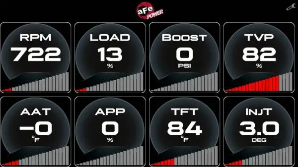 aFe AGD Advanced Gauge Display Digital 5.5in Monitor 08-18 Dodge/RAM/Ford/GM Diesel Trucks thumbnail 13