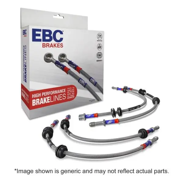 EBC 2001 Chevrolet Silverado 1500 HD (4WD) 4DR Stainless Steel Brake Line Kit thumbnail 3