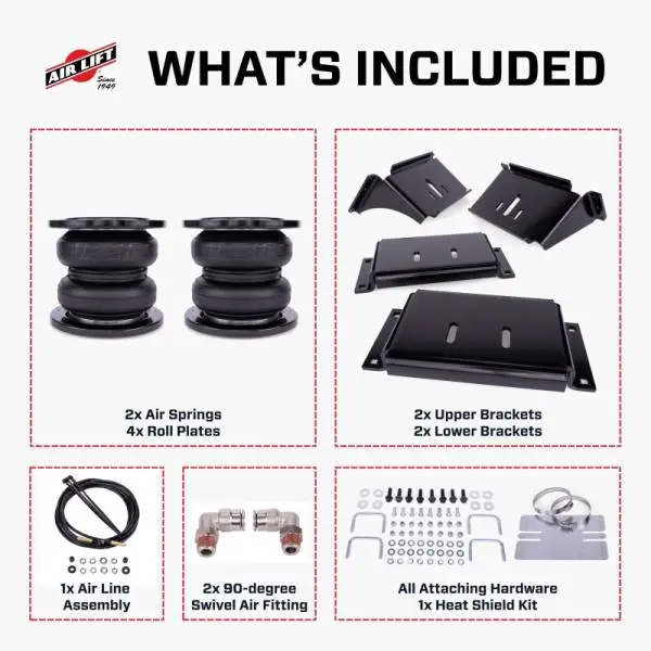 Air Lift LoadLifter 7500 XL Ultimate Air Spring Kit 16-25 Chevy/GMC Silverado/Sierra 3500HD thumbnail 2