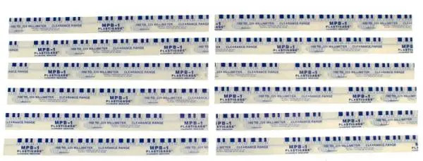 Clevite Plastigage Blue Plastigage - 12 Pack image 2