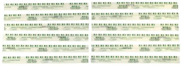 Clevite Plastigage Green Plastigage - 12 Pack image 3