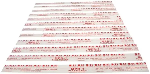Clevite Plastigage Red Plastigage - 12 Pack image 2