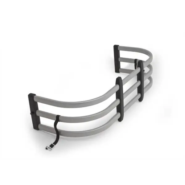 AMP Research 20-23 Chevrolet/GMC Silverado/Sierra 1500 (No Mltipro Tailgt) Bedxtender HD Max - Silvr thumbnail 2