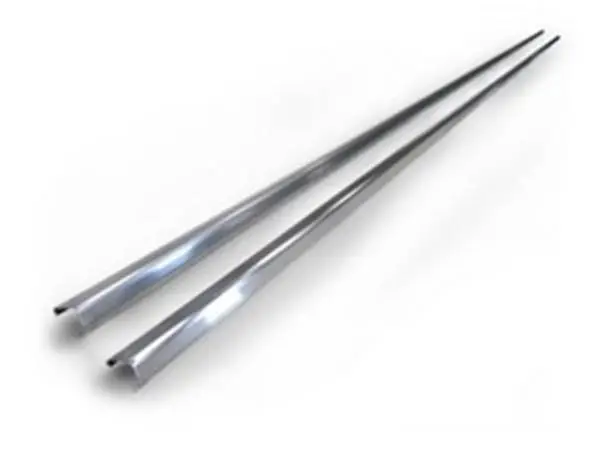 AMP Research PowerStep 79in Silver Trim Strip thumbnail 2