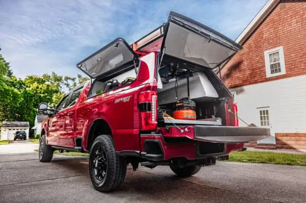 AMP Research 2023 Ford F-250 Super Duty BedStep - Black image 4