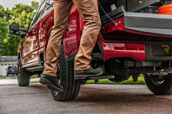 AMP Research 2023 Ford F-250 Super Duty BedStep - Black image 6