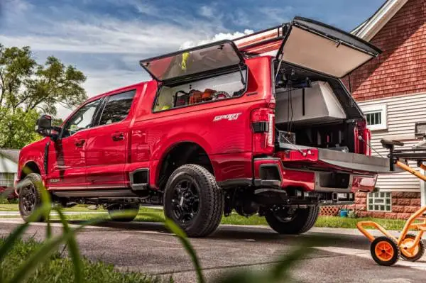 AMP Research 2023 Ford F-250 Super Duty BedStep - Black image 7