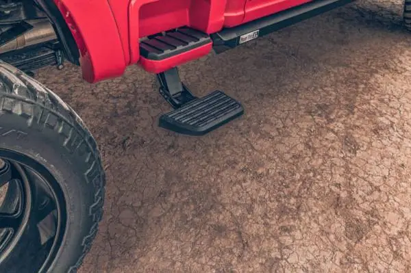 AMP Research 2023 Ford F-250/350 SuperDuty All Beds Passenger Side ONLY BedStep2 - Black image 3