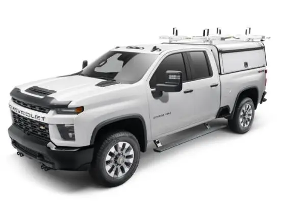 AMP Research 19-21 Chevy Silverado 1500 Crew Cab PowerStep Plug N Play - Black (w/OEM Illumination) image 9