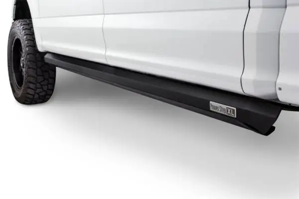 AMP Research 02-03 Ford F-250 Super Duty PowerStep XL - Black image 5