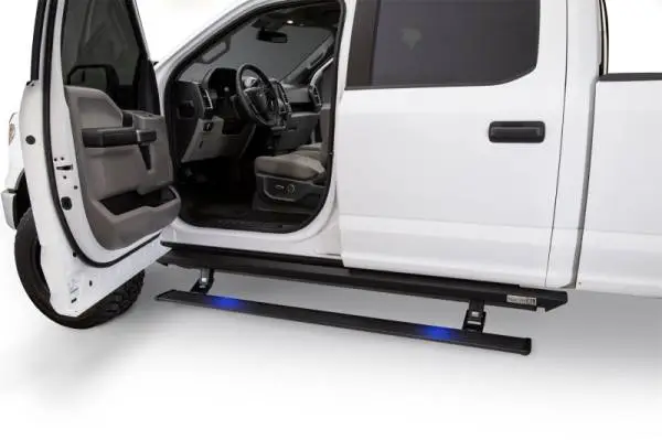AMP Research 2015-2018 Ford F-150 SuperCrew PowerStep XL - Black thumbnail 10