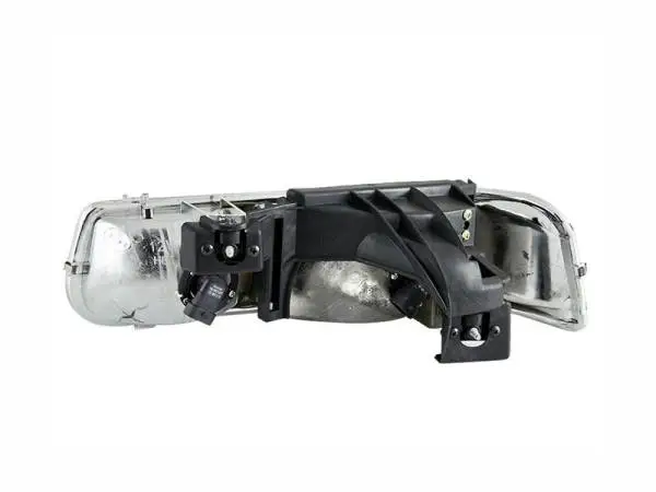 ANZO 1999-2002 Chevrolet Silverado 1500 Crystal Headlights Chrome thumbnail 8